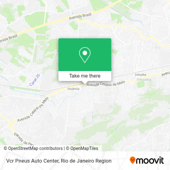 Vcr Pneus Auto Center map