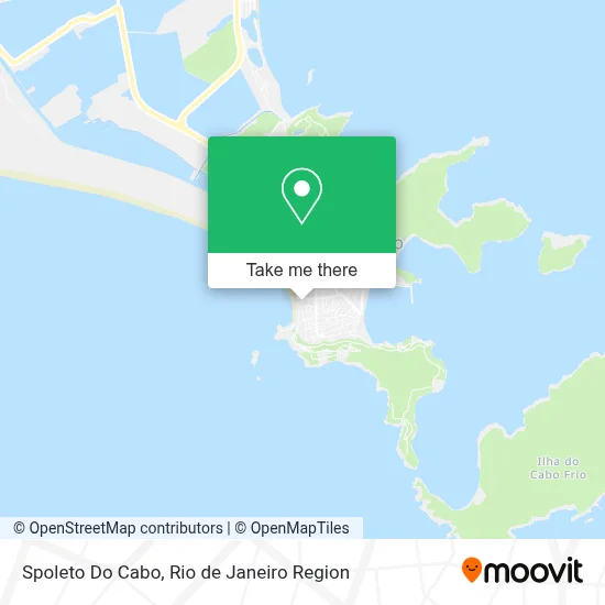 Spoleto Do Cabo map