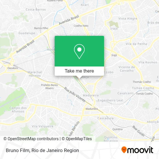 Bruno Film map