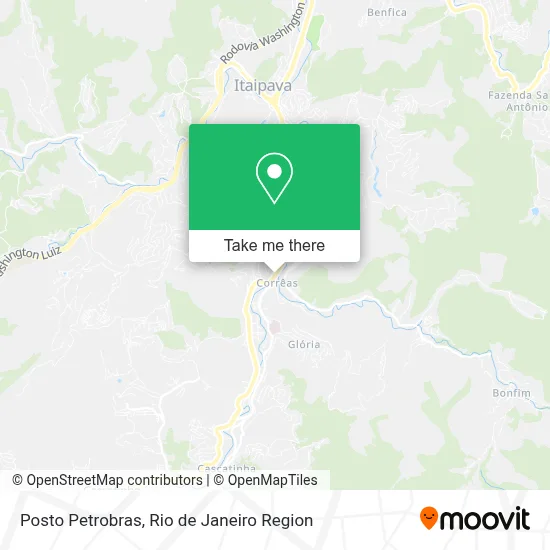 Posto Petrobras map