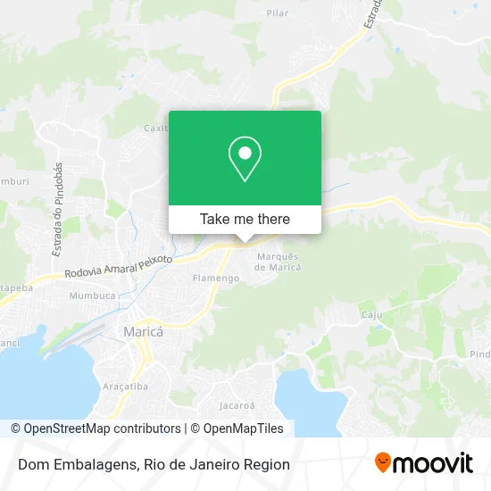 Dom Embalagens map