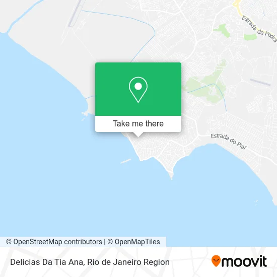 Delicias Da Tia Ana map