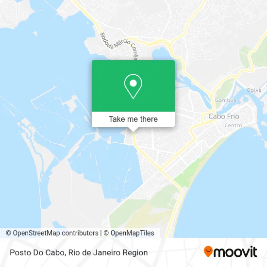 Posto Do Cabo map
