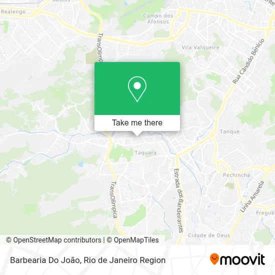 Barbearia Do João map