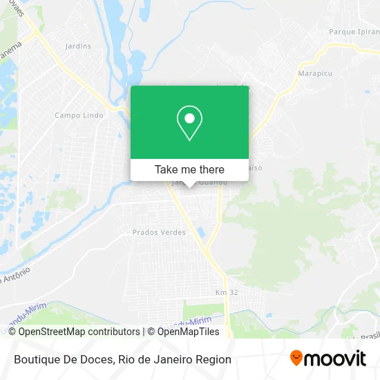 Boutique De Doces map