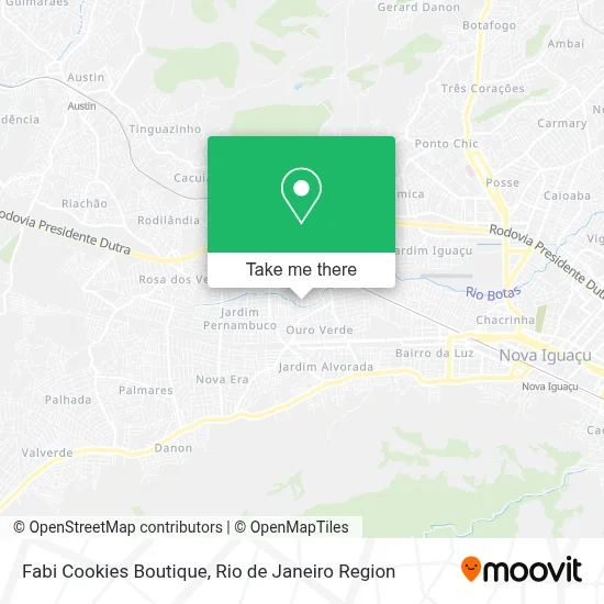 Fabi Cookies Boutique map