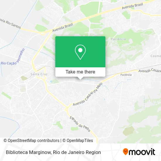 Biblioteca Marginow map