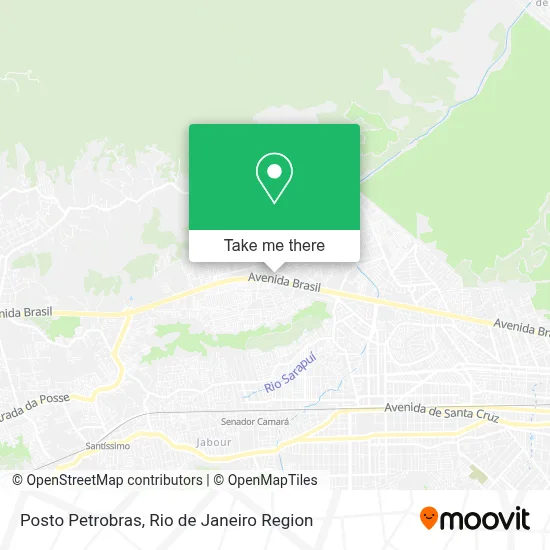 Posto Petrobras map