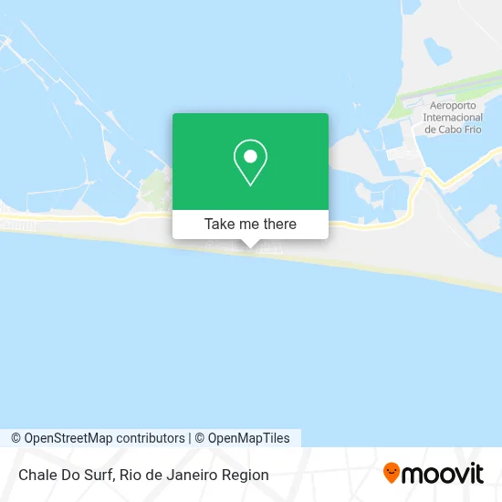 Chale Do Surf map