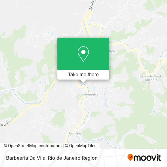 Barbearia Da Vila map