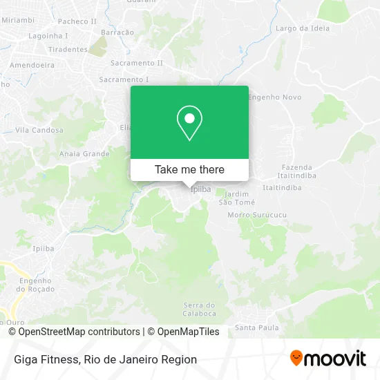 Giga Fitness map