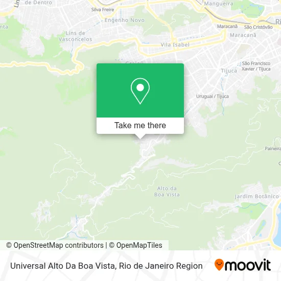 Universal Alto Da Boa Vista map