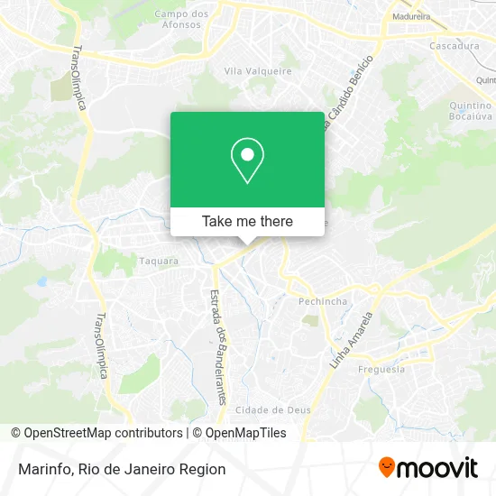Marinfo map