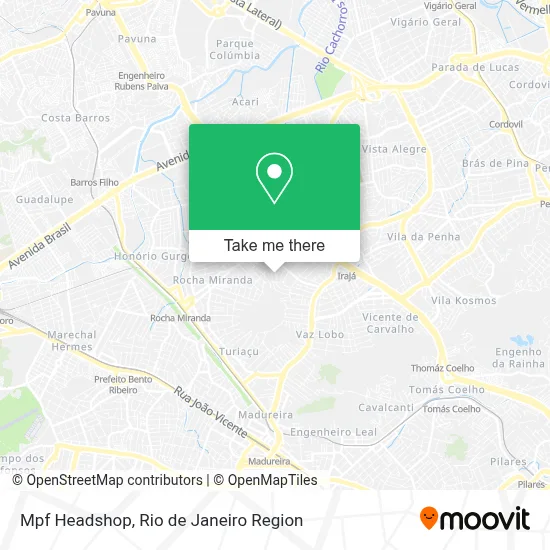 Mpf Headshop map