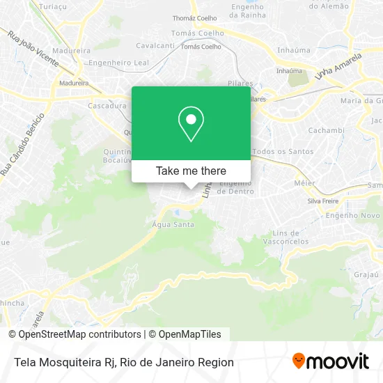 Tela Mosquiteira Rj map