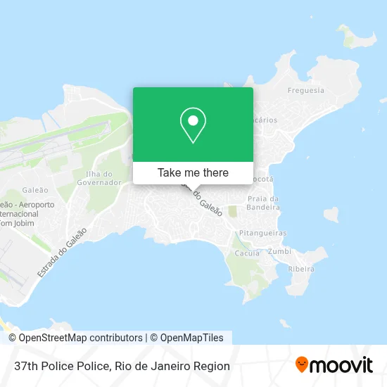 37th Police Police map