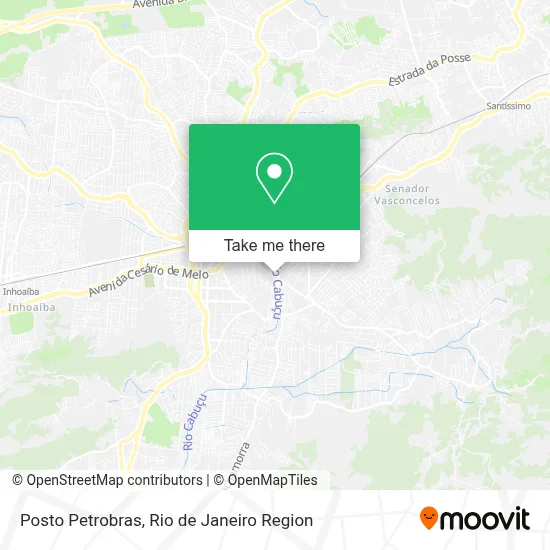 Posto Petrobras map