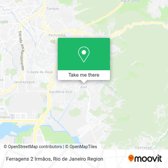 Ferragens 2 Irmãos map