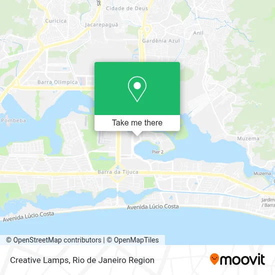 Creative Lamps map