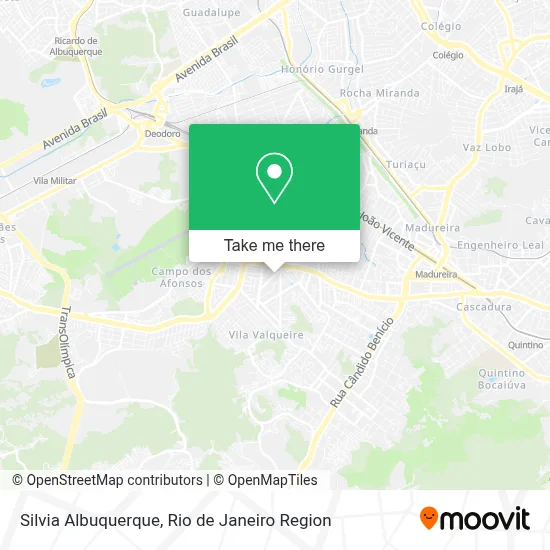 Silvia Albuquerque map