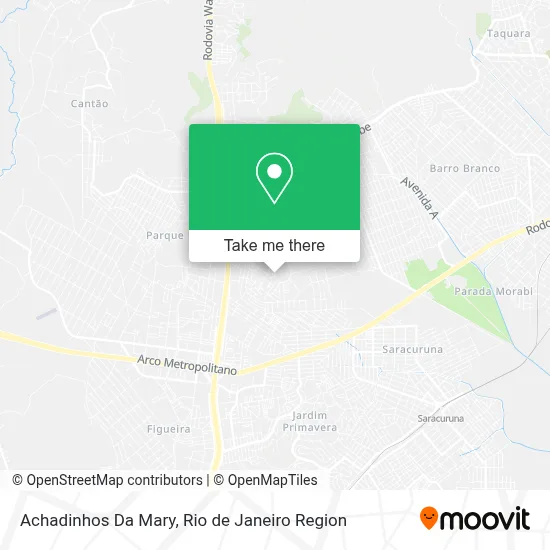 Achadinhos Da Mary map