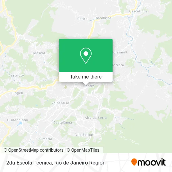 2du Escola Tecnica map
