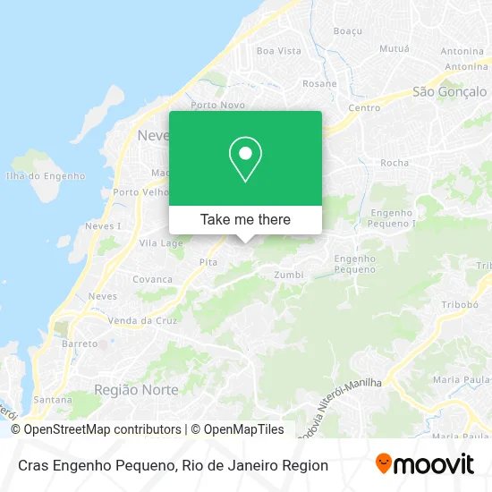 Cras Engenho Pequeno map
