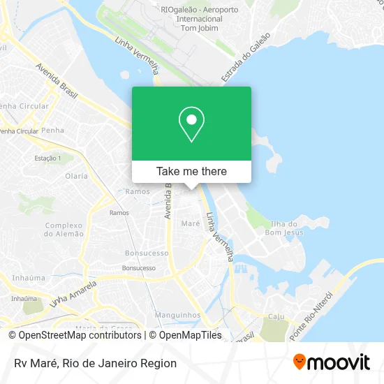 Rv Maré map