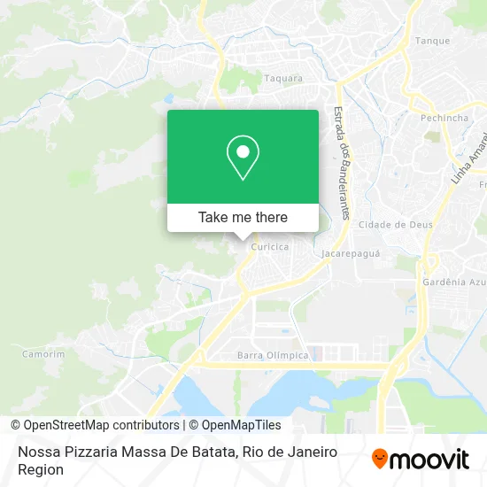 Nossa Pizzaria Massa De Batata map