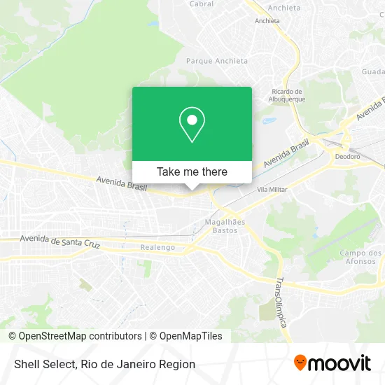 Shell Select map