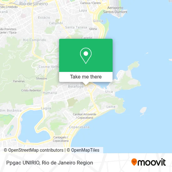 Ppgac UNIRIO map