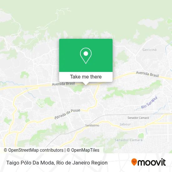Taigo Pólo Da Moda map