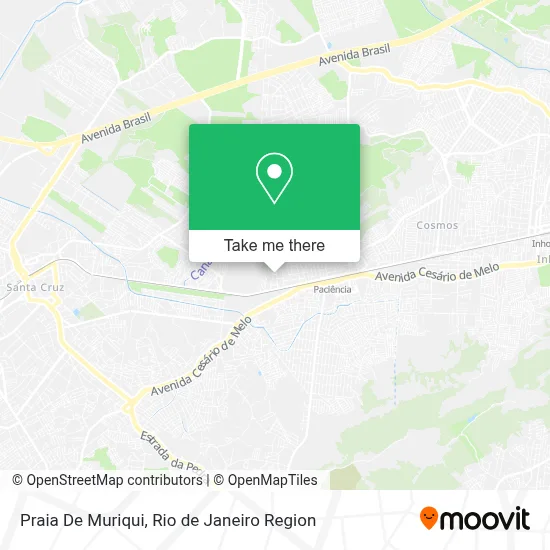 Praia De Muriqui map