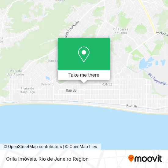 Orlla Imóveis map
