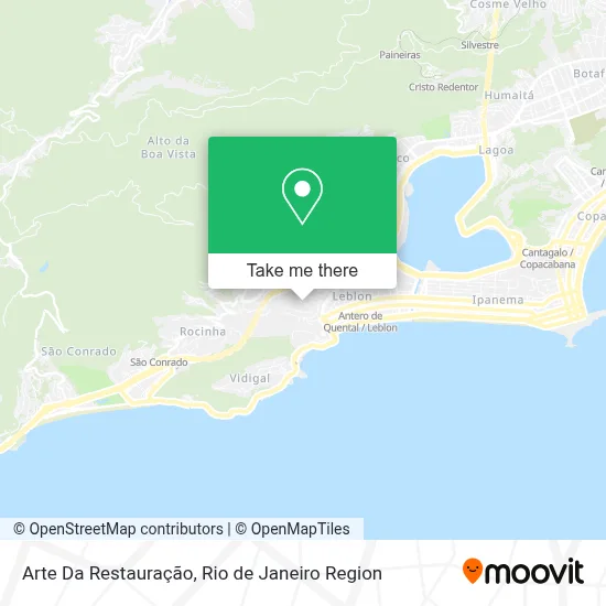 Arte Da Restauração map