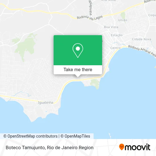 Boteco Tamujunto map