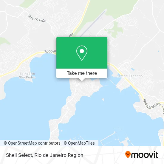 Shell Select map