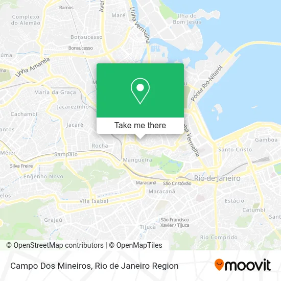 Campo Dos Mineiros map