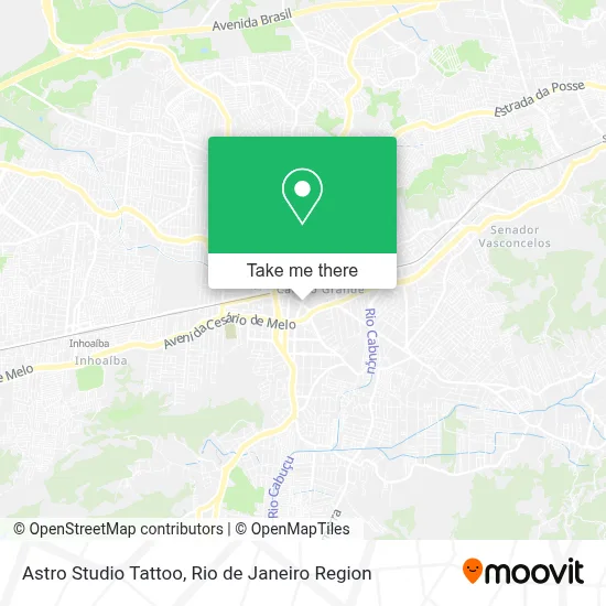 Astro Studio Tattoo map