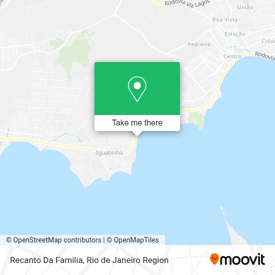 Recanto Da Familia map