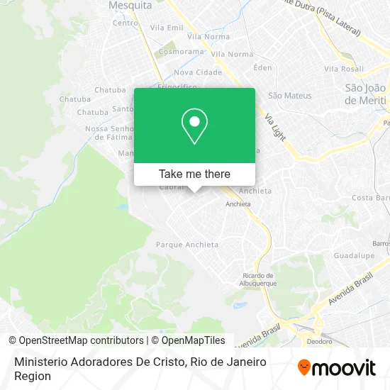 Ministerio Adoradores De Cristo map
