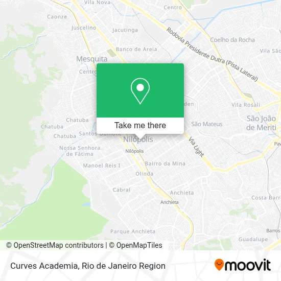 Curves Academia map