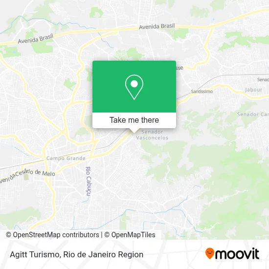 Agitt Turismo map