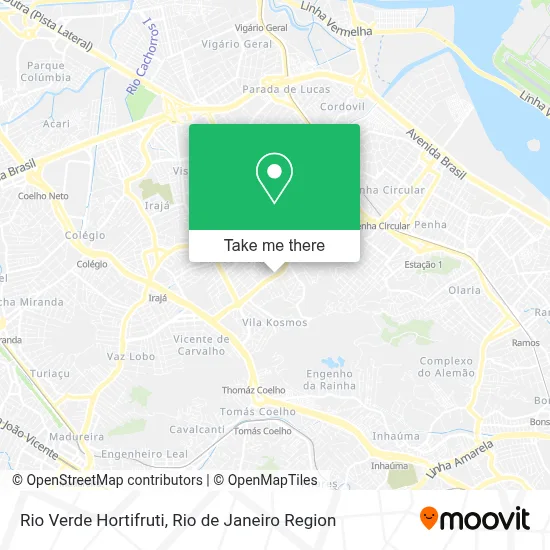 Rio Verde Hortifruti map