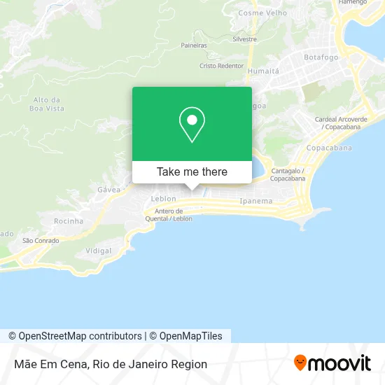 Mãe Em Cena map