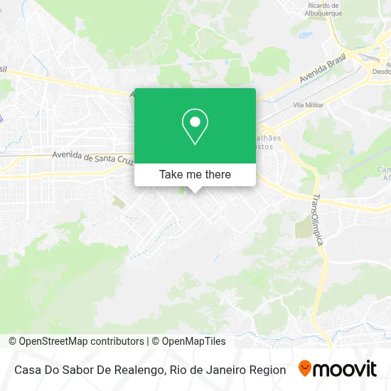 Casa Do Sabor De Realengo map