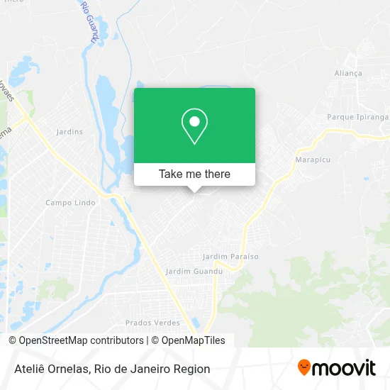 Ateliê Ornelas map