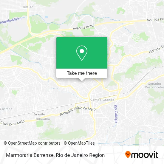 Marmoraria Barrense map