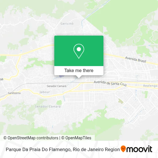Parque Da Praia Do Flamengo map