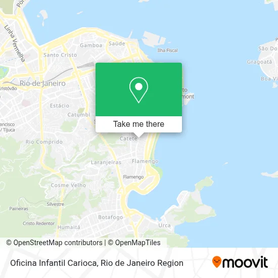 Oficina Infantil Carioca map